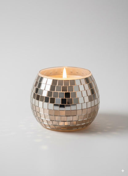 Disco Candle Palo Santo & Smoked Sandalwood 55 Hour Soy Wax Candle