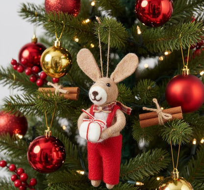 Felt Mice Christmas Tree Decorations Gift Mouse Circus Reindeer Ornaments