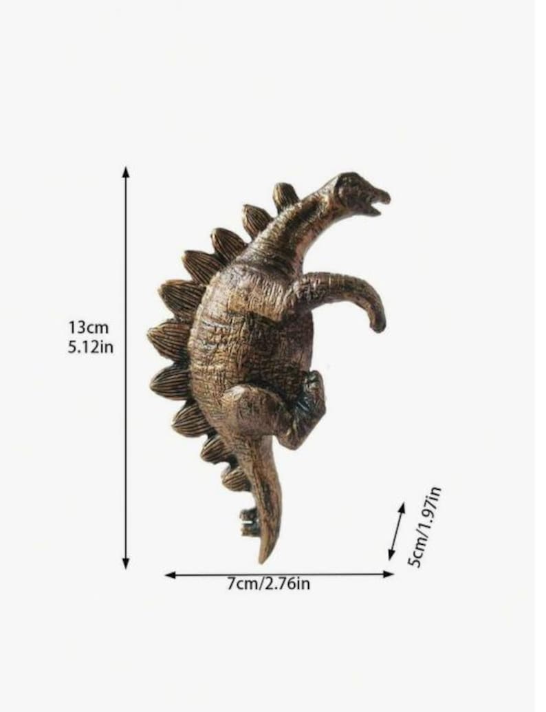 Dinosaur Pot Hanger Resin Planter Decor T-Rex Stegosaurus