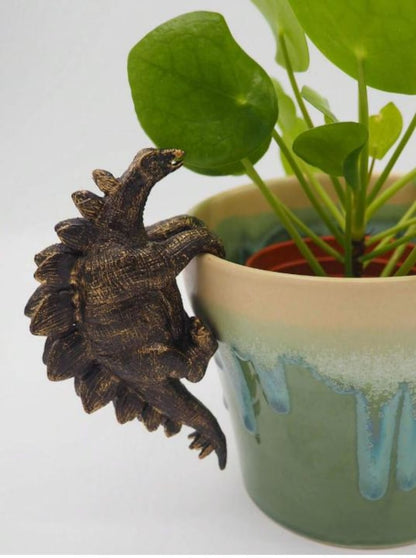 Dinosaur Pot Hanger Resin Planter Decor T-Rex Stegosaurus