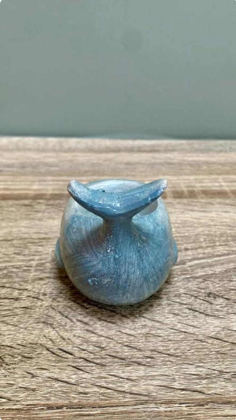 Ceramic Whale Tea Light Holder Coastal Nautical Candle Holder Beach Decor