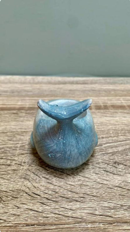 Ceramic Whale Tea Light Holder Coastal Nautical Candle Holder Beach Decor