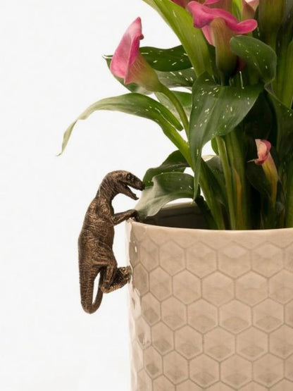 Dinosaur Pot Hanger Resin Planter Decor T-Rex Stegosaurus