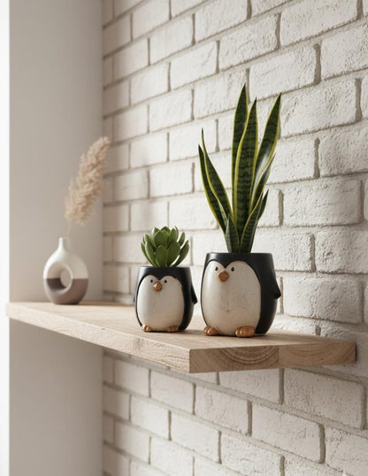 Penguin Plant Pot Cute Ceramic Animal Succulent Planter