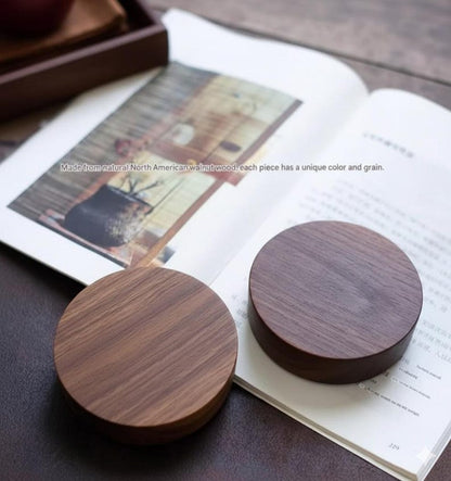 Zen Incense Holder Wood Base Modern Metal Incense Stick Holder